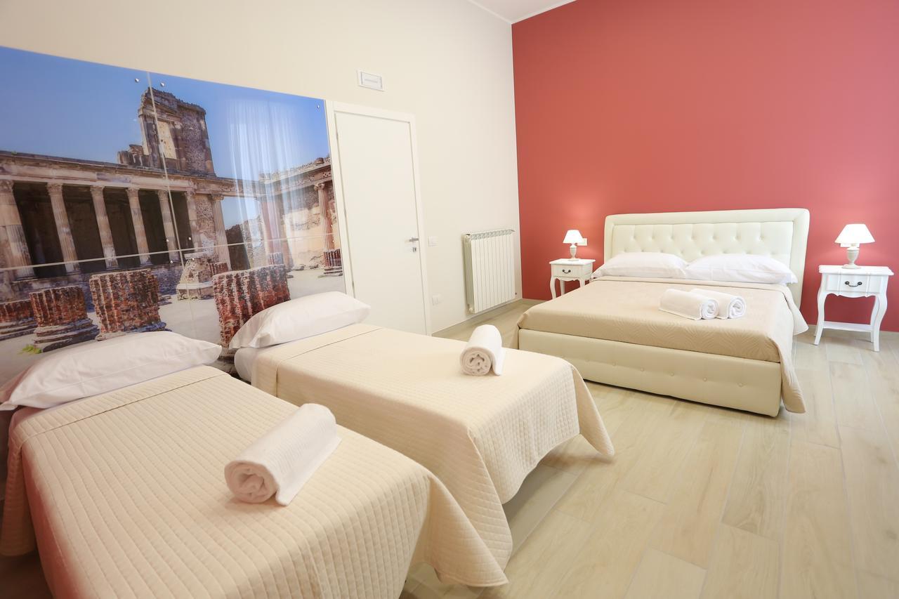 Gleda Rooms Deluxe Pompei Dış mekan fotoğraf